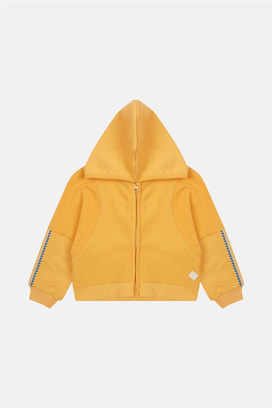 Baby Boy Mustard Tracksuit Top - BgStore