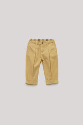 Baby Boy Mustard Trousers - BgStore
