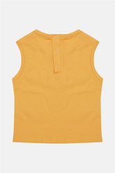 Baby Boy Mustard Undershirt - BgStore