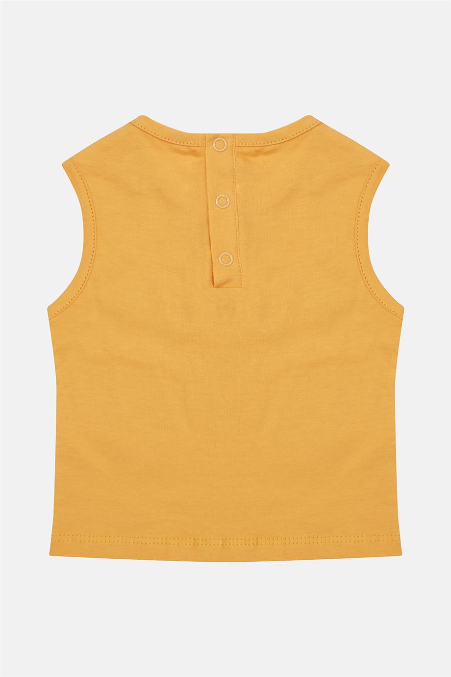 Baby Boy Mustard Undershirt - BgStore