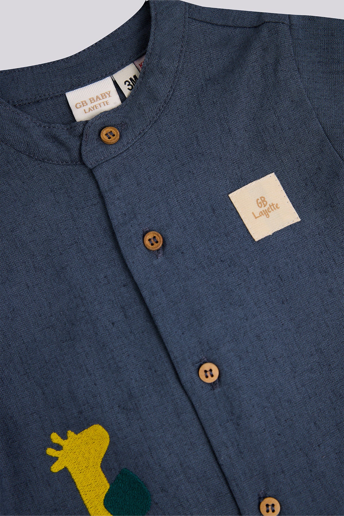 Baby Boy Navy Blue Shirt