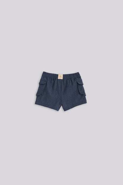 Baby Boy Navy Blue Shorts