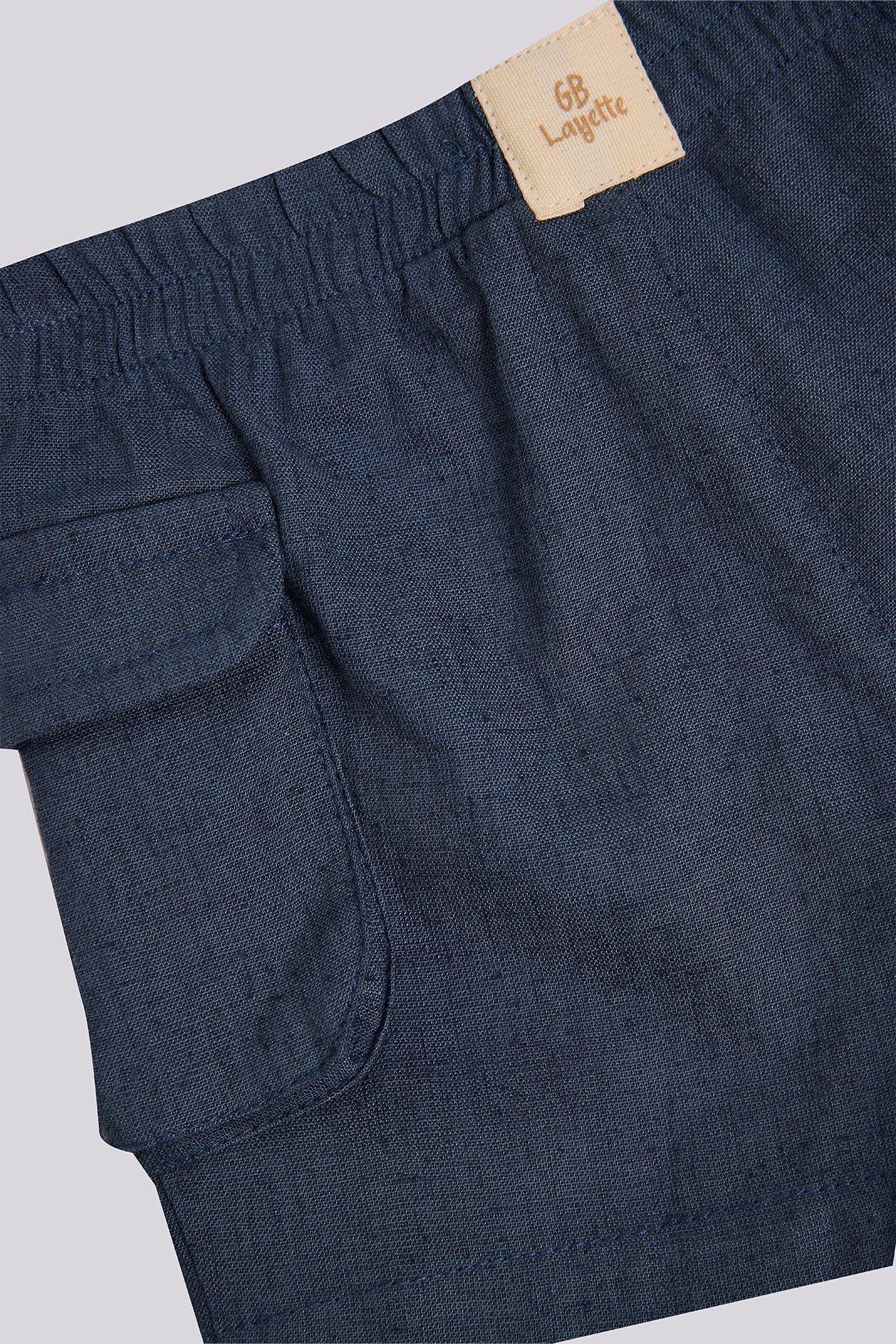 Baby Boy Navy Blue Shorts