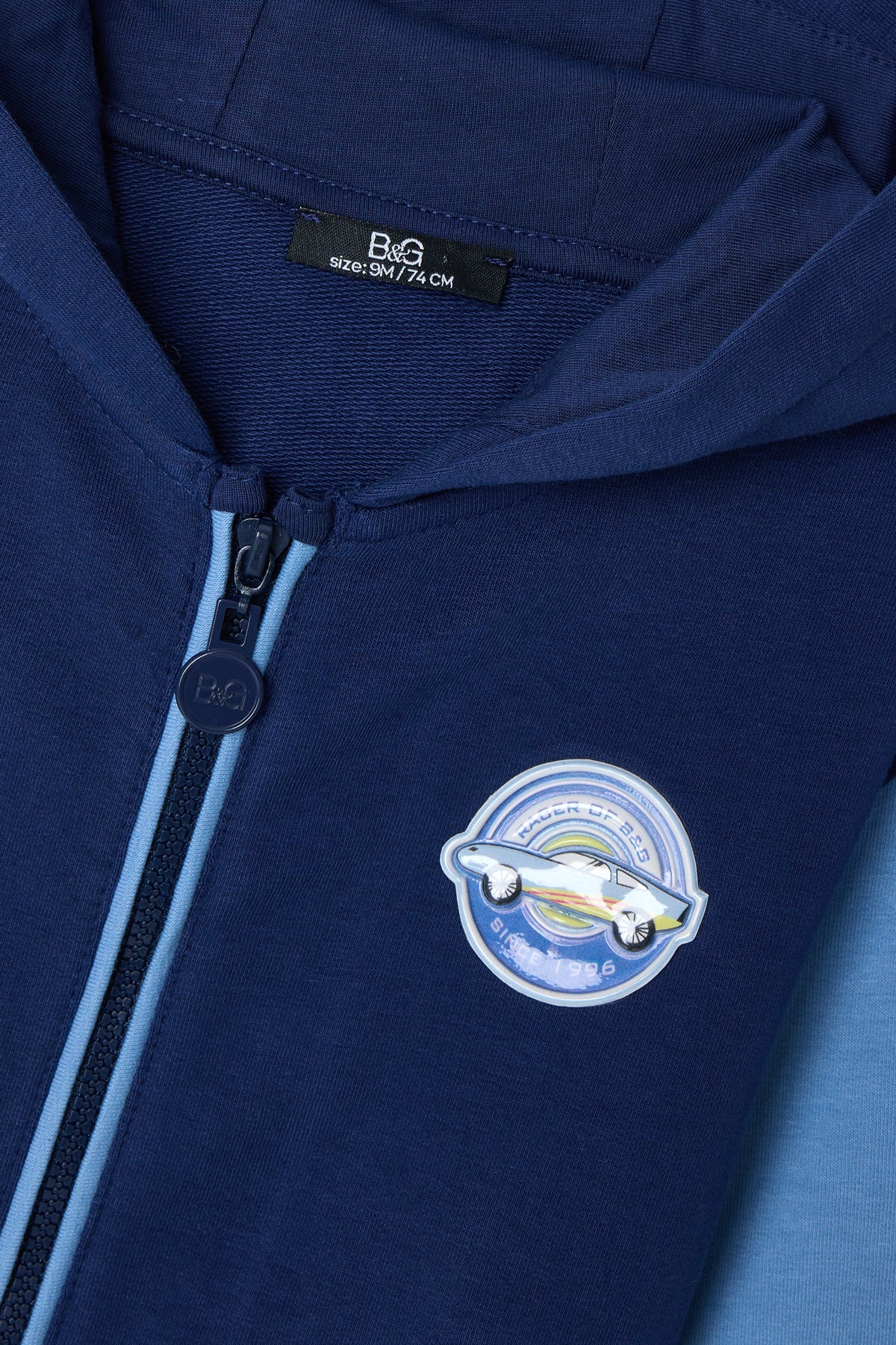 Baby Boy Navy Blue Tracksuit Top
