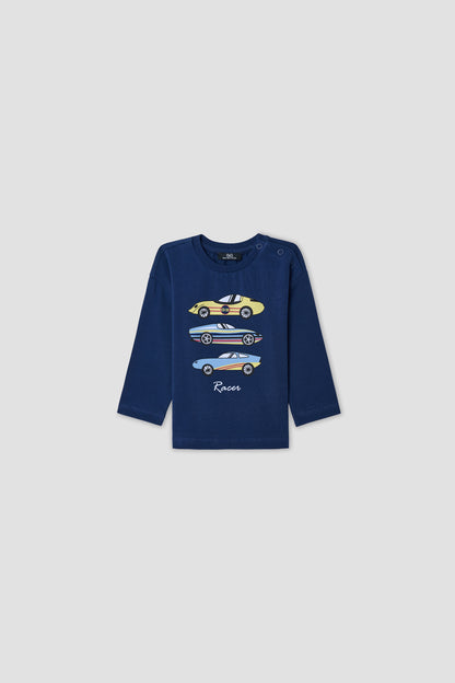 Baby Boy Navy Blue Tshirt