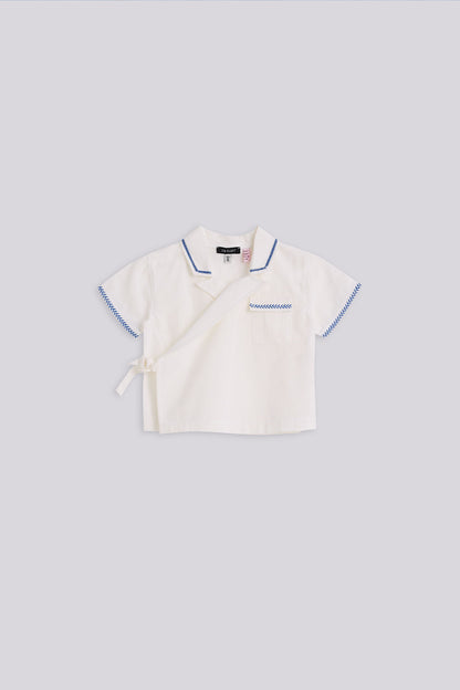 Baby Boy Off white Shirt