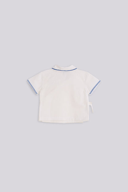 Baby Boy Off white Shirt