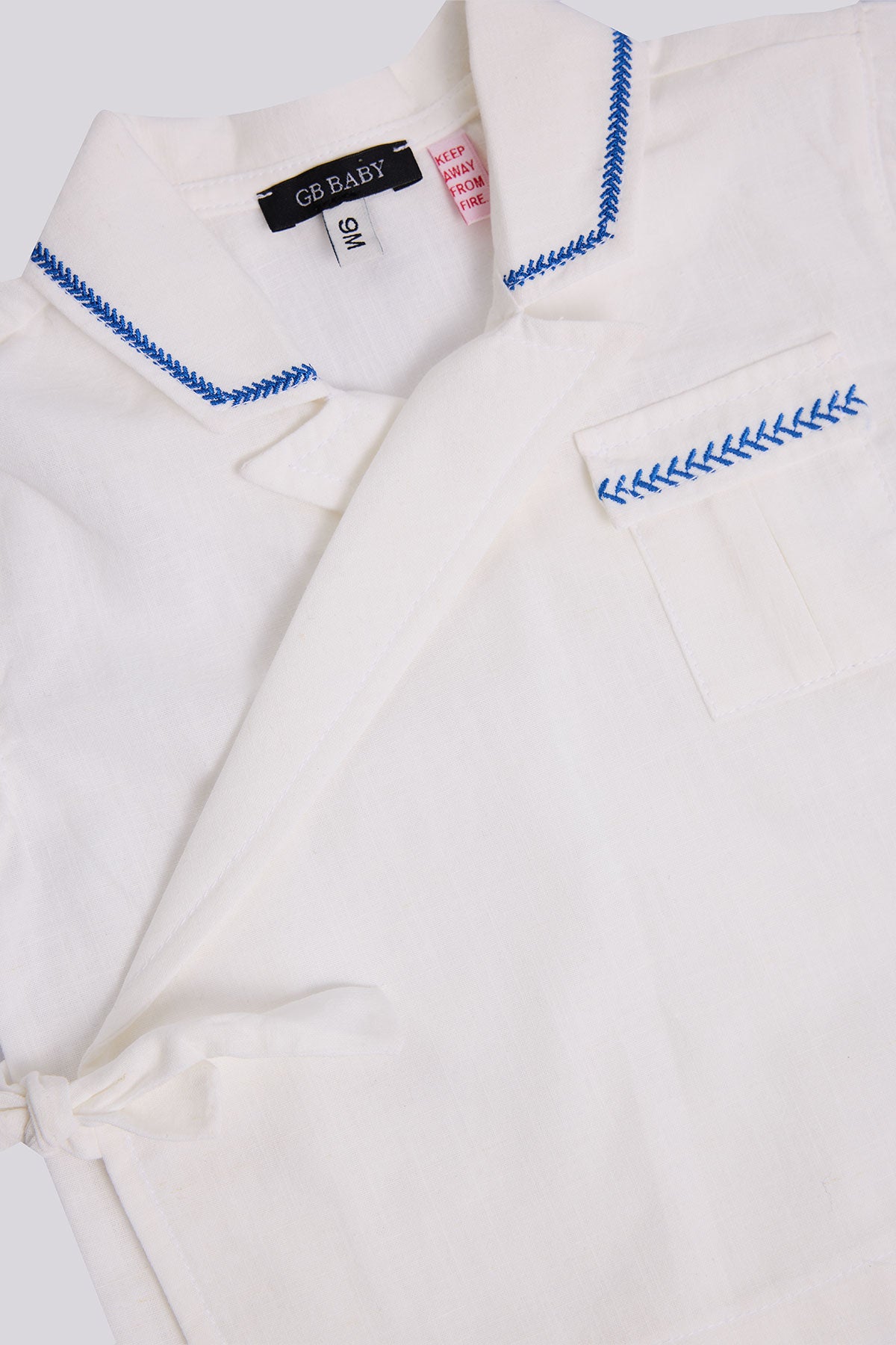 Baby Boy Off white Shirt