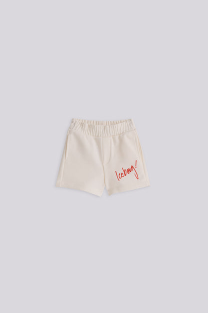 Baby Boy Off white Shorts