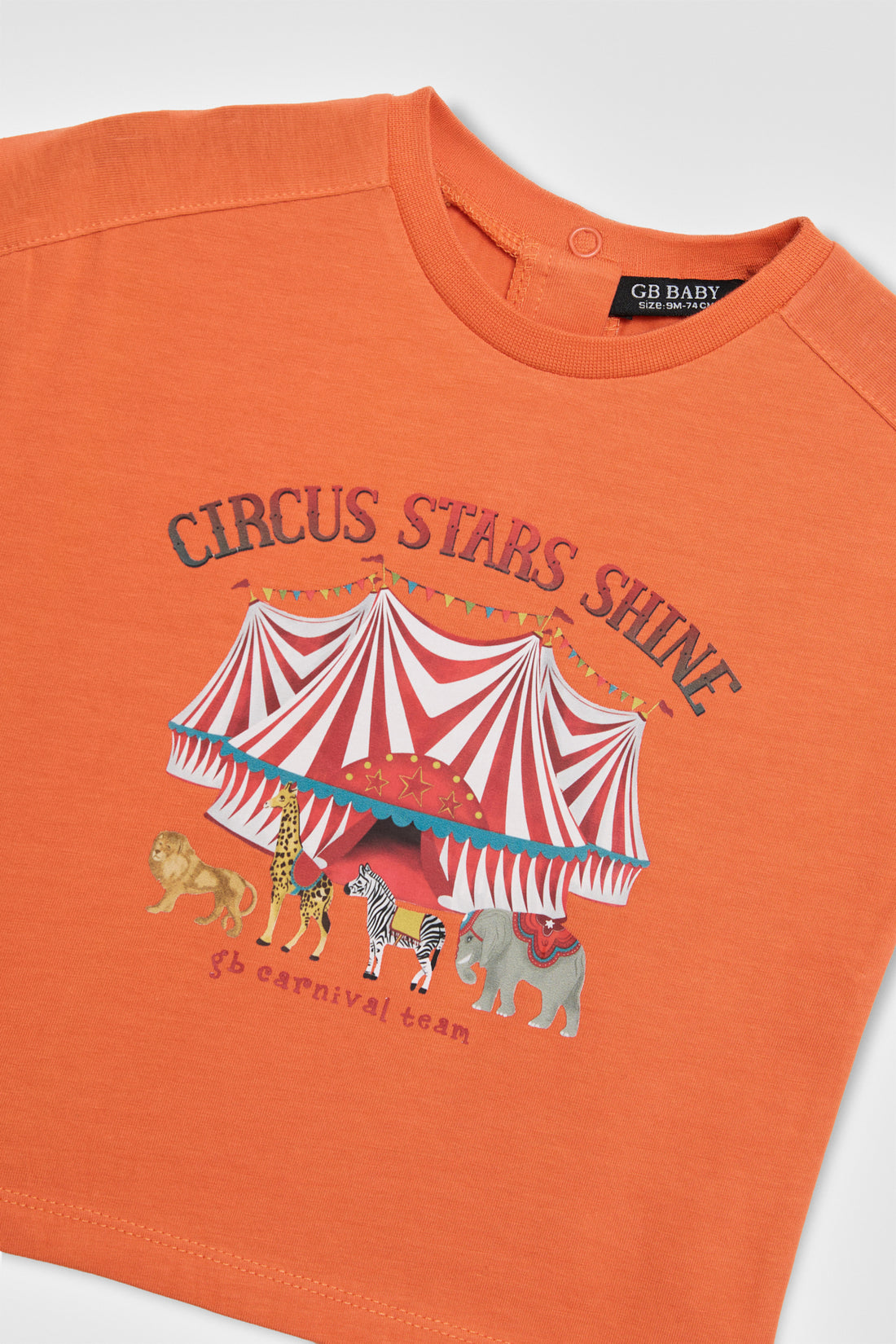 Baby Boy Orange Tshirt