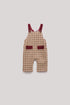 Baby Boy Patterned Bib and Brace Overall - BgStore