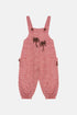 Baby Boy Patterned Bib and Brace Overall - BgStore