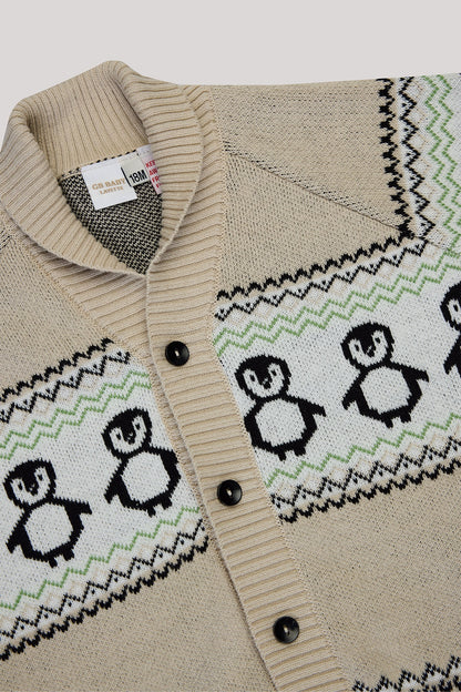 Baby Boy Patterned Cardigan - BgStore