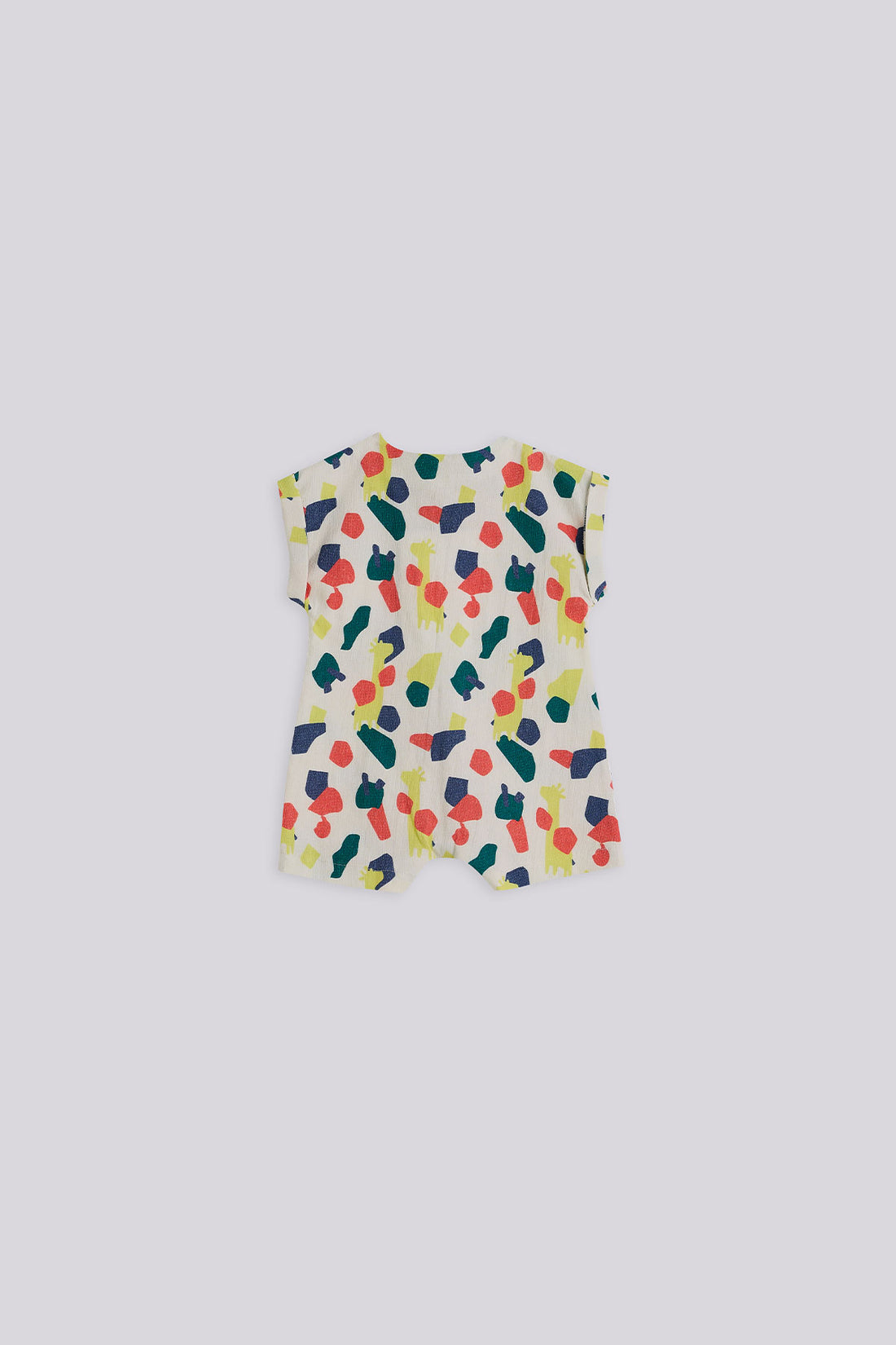 Baby Boy Patterned Overall