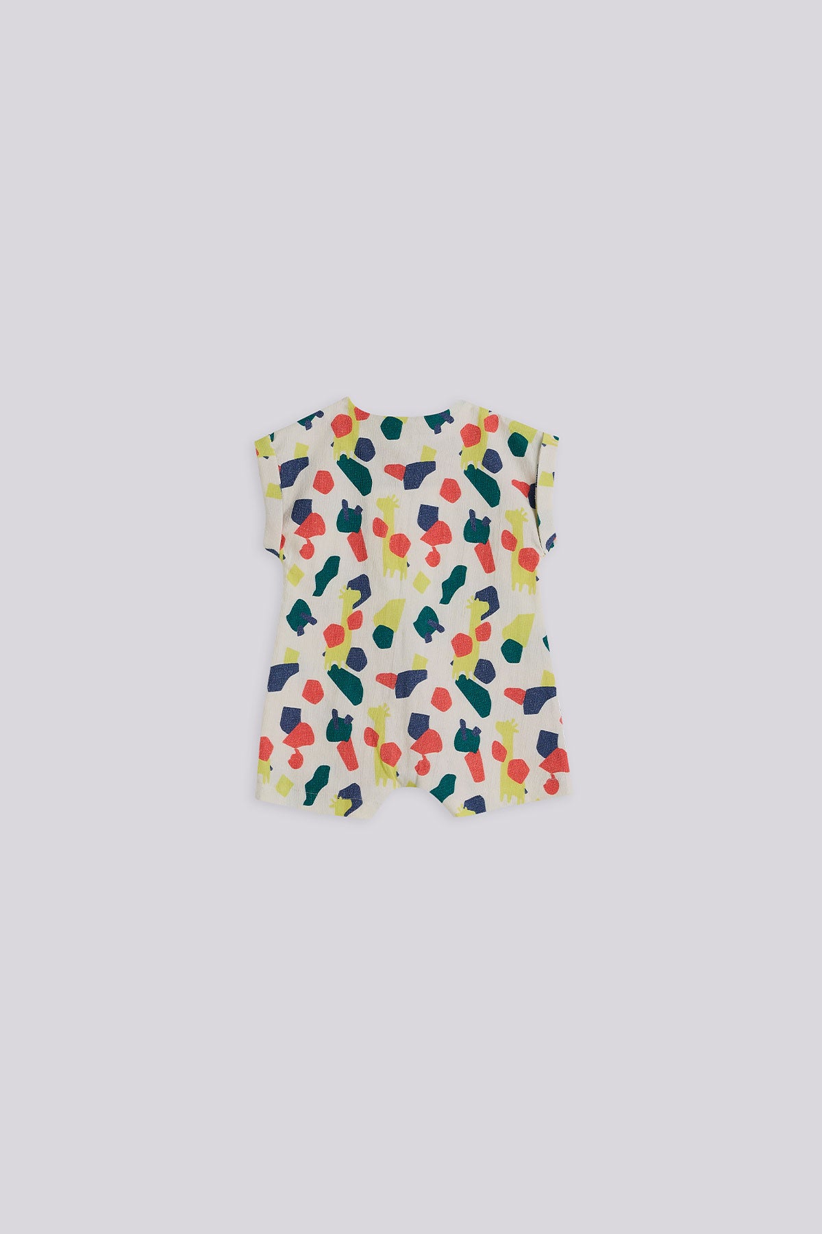 Baby Boy Patterned Overall