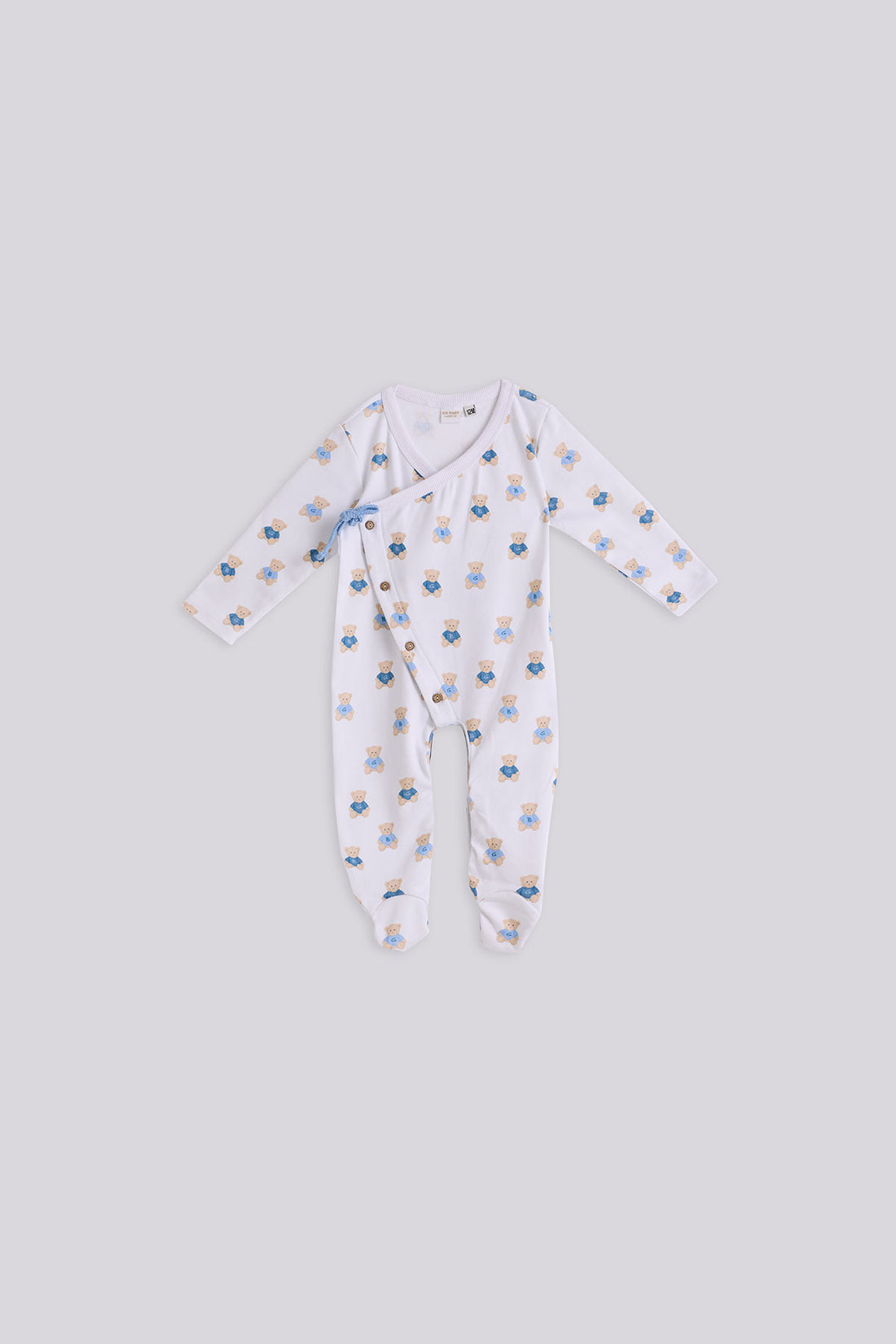 Baby Boy Patterned Overall
