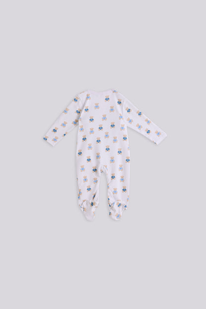 Baby Boy Patterned Overall