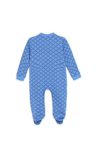 Baby Boy Patterned Overall