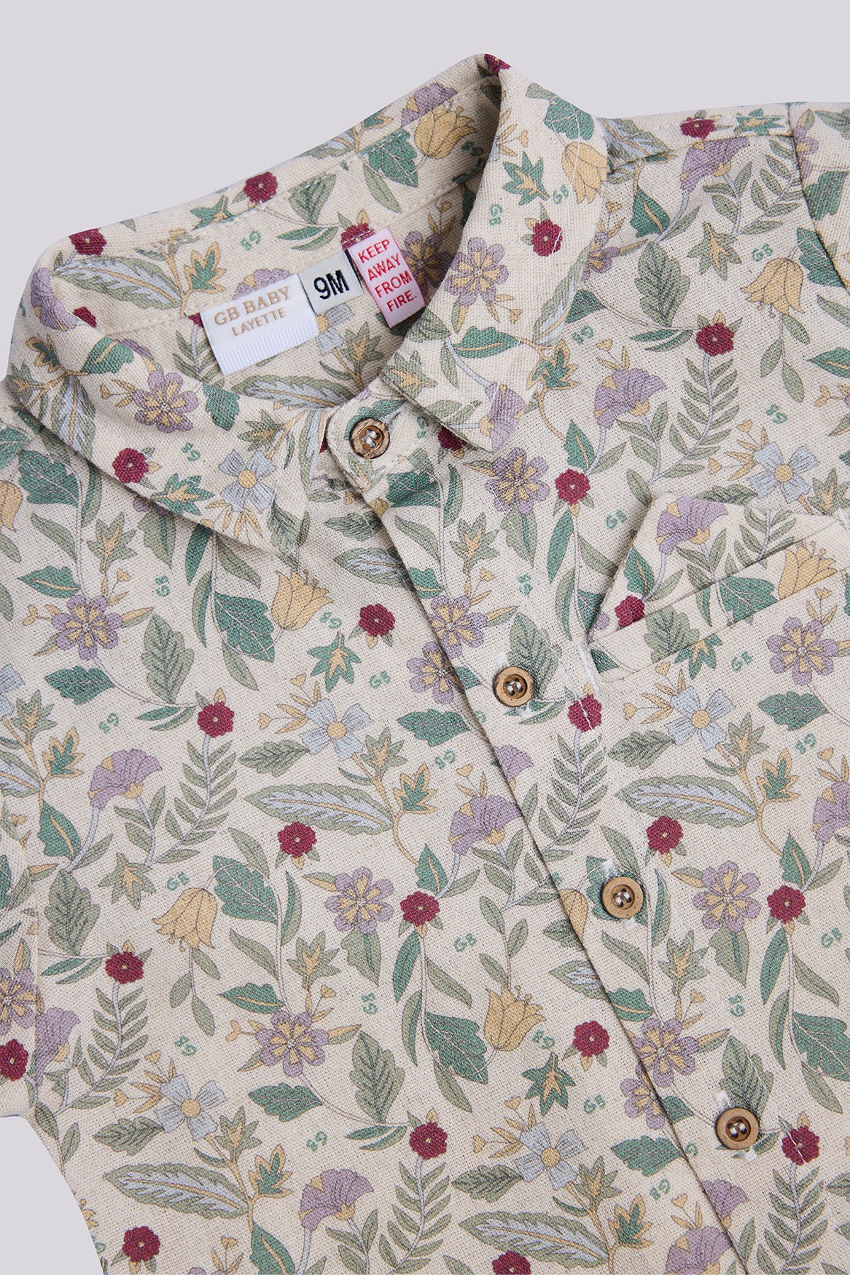Baby Boy Patterned Shirt
