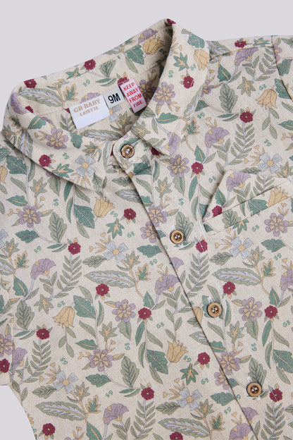 Baby Boy Patterned Shirt