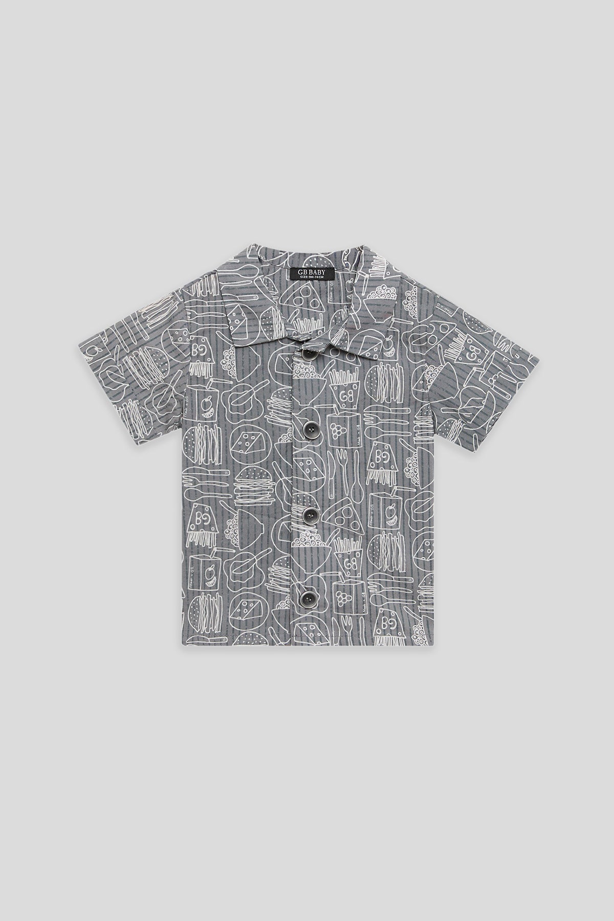 Baby Boy Patterned Shirt