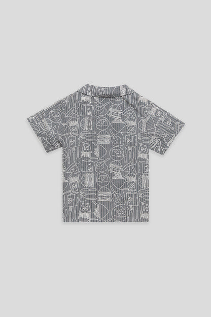 Baby Boy Patterned Shirt