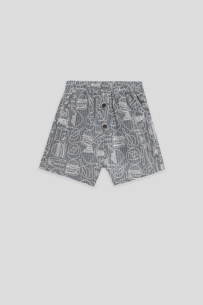 Baby Boy Patterned Shorts