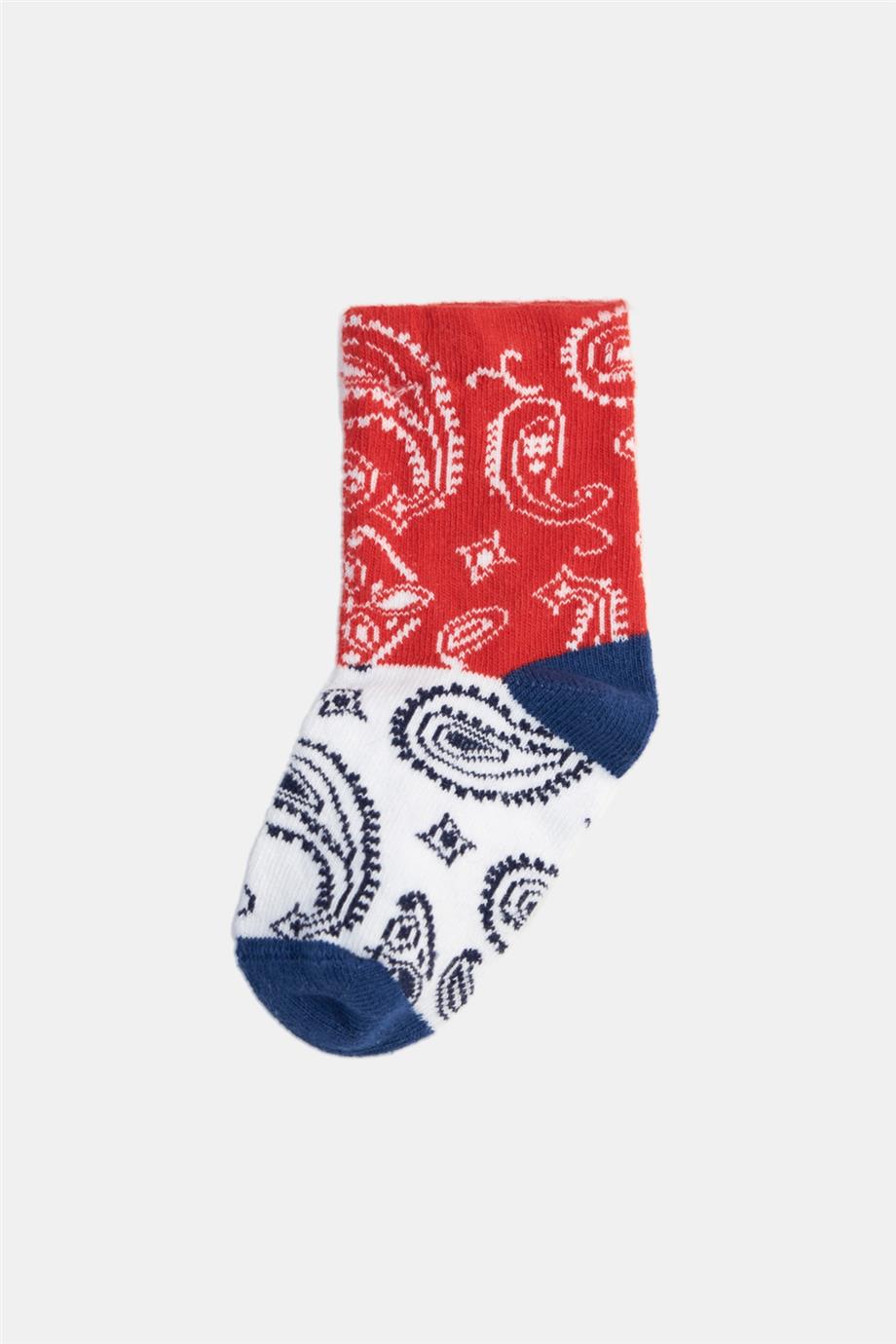 Baby Boy Patterned Socks - BgStore