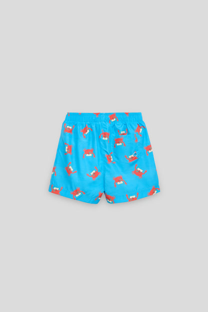 Baby Boy Patterned Swimsuit