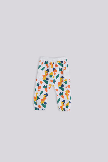 Baby Boy Patterned Tracksuit Bottom