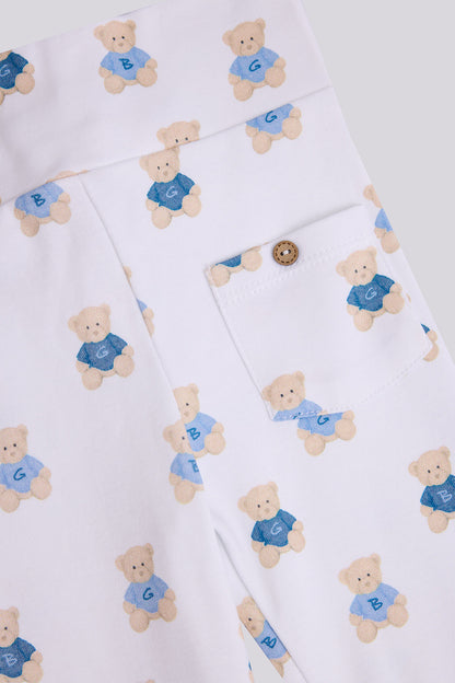 Baby Boy Patterned Tracksuit Bottom