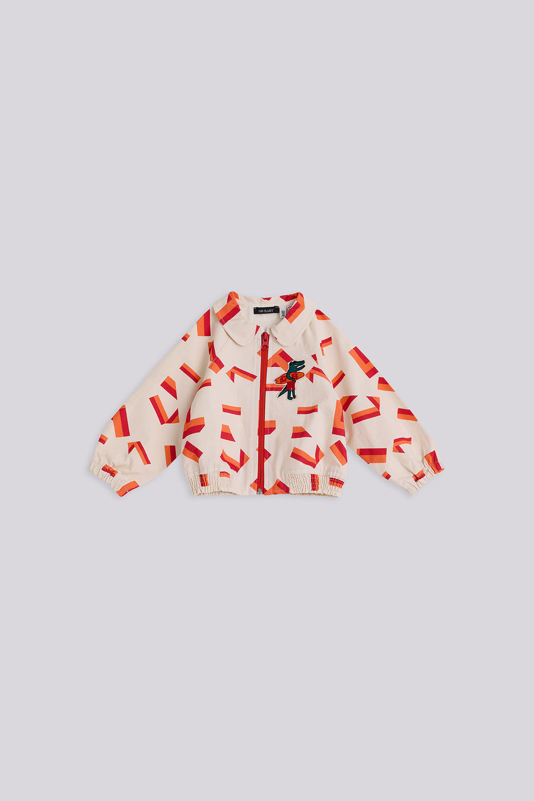 Baby Boy Patterned Tracksuit Top