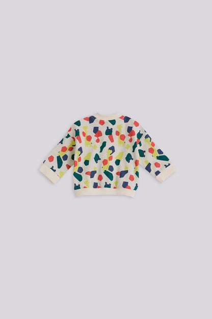 Baby Boy Patterned Tracksuit Top