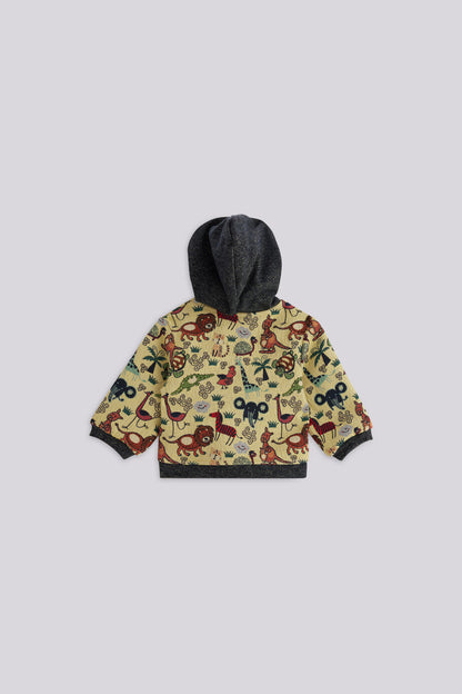 بلوزة رياضية منقوشة للأولاد الصغار