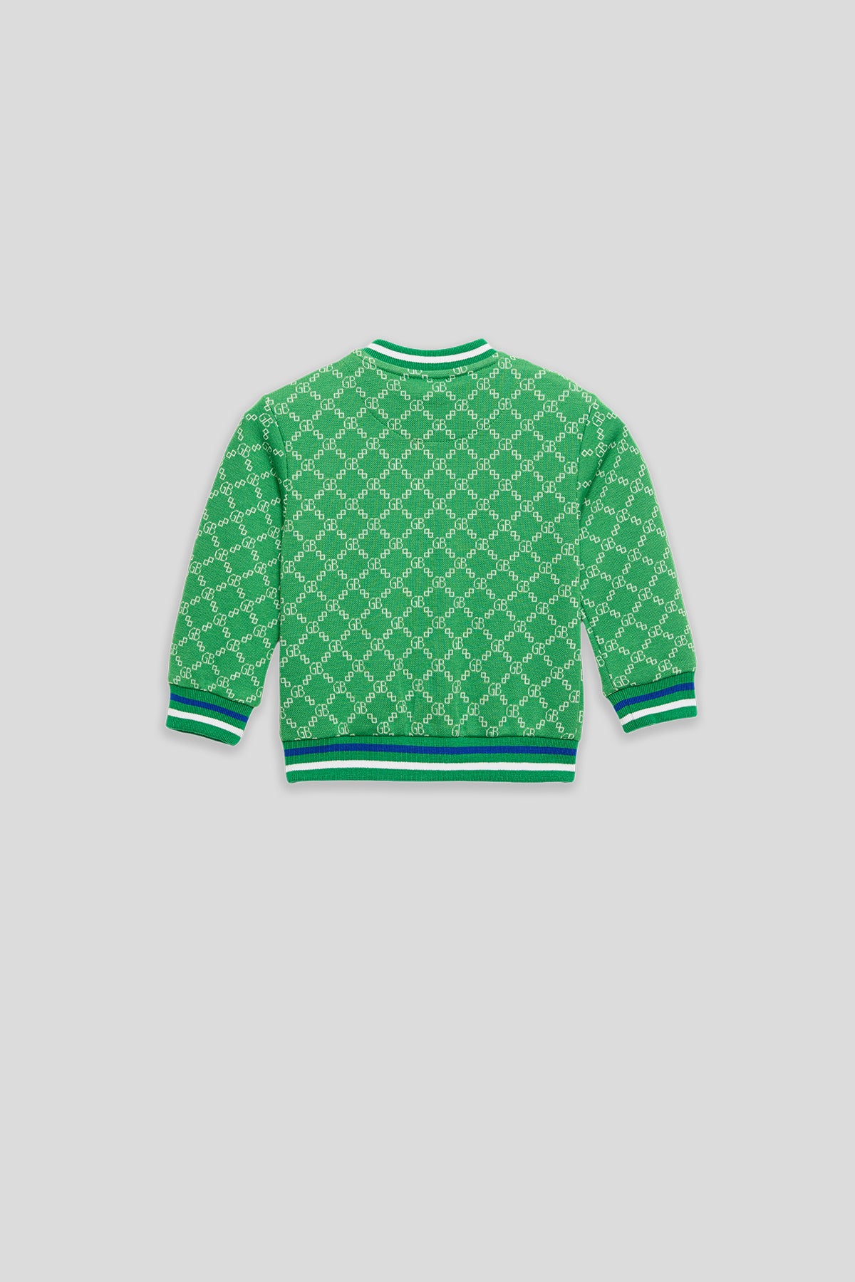 Baby Boy Patterned Tracksuit Top