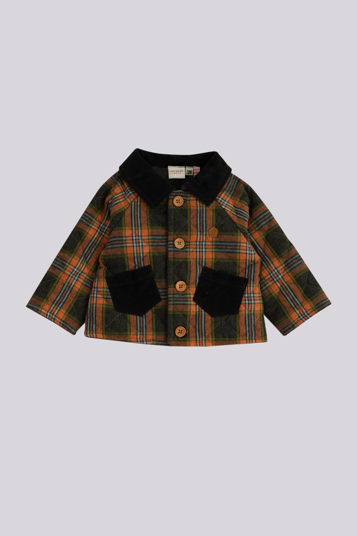 Baby Boy Plaid Jacket
