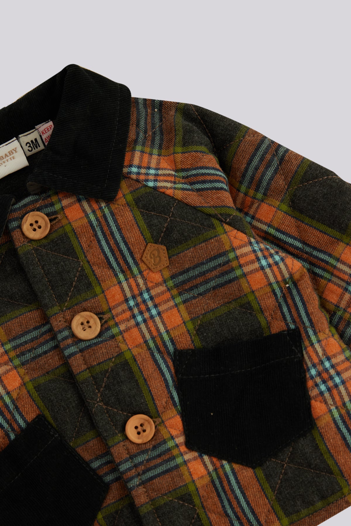 Baby Boy Plaid Jacket