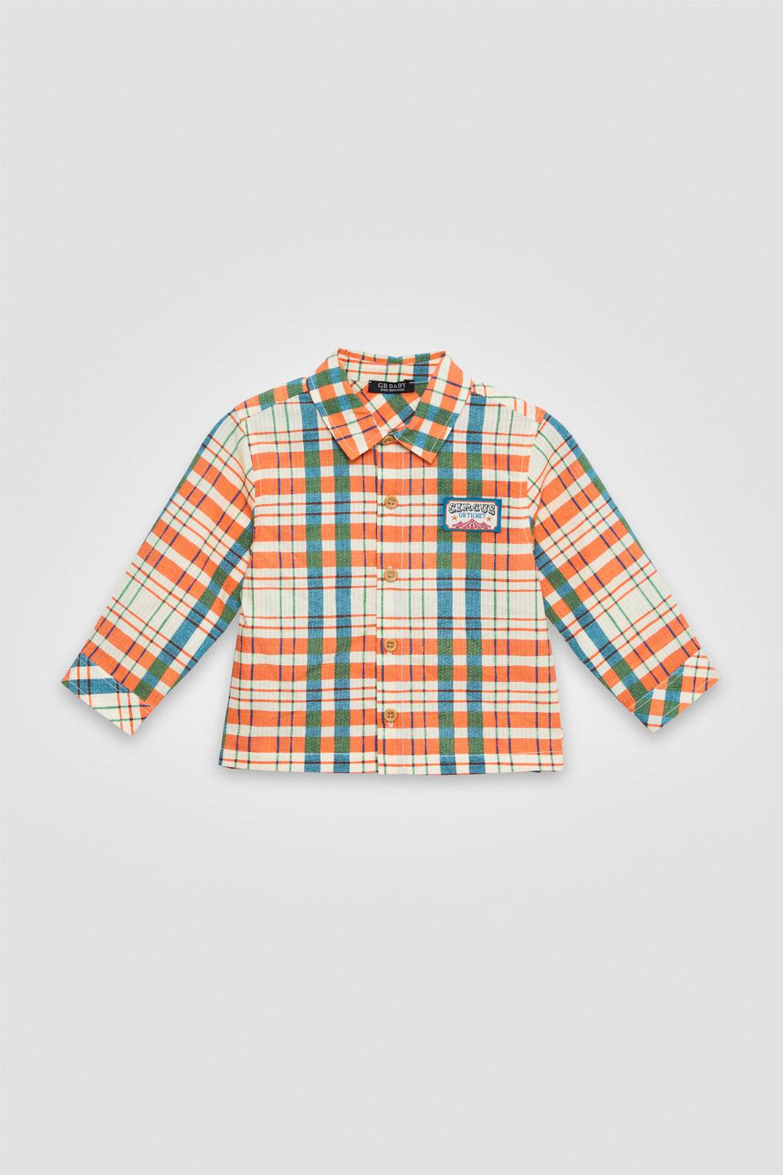 Baby Boy Plaid Shirt