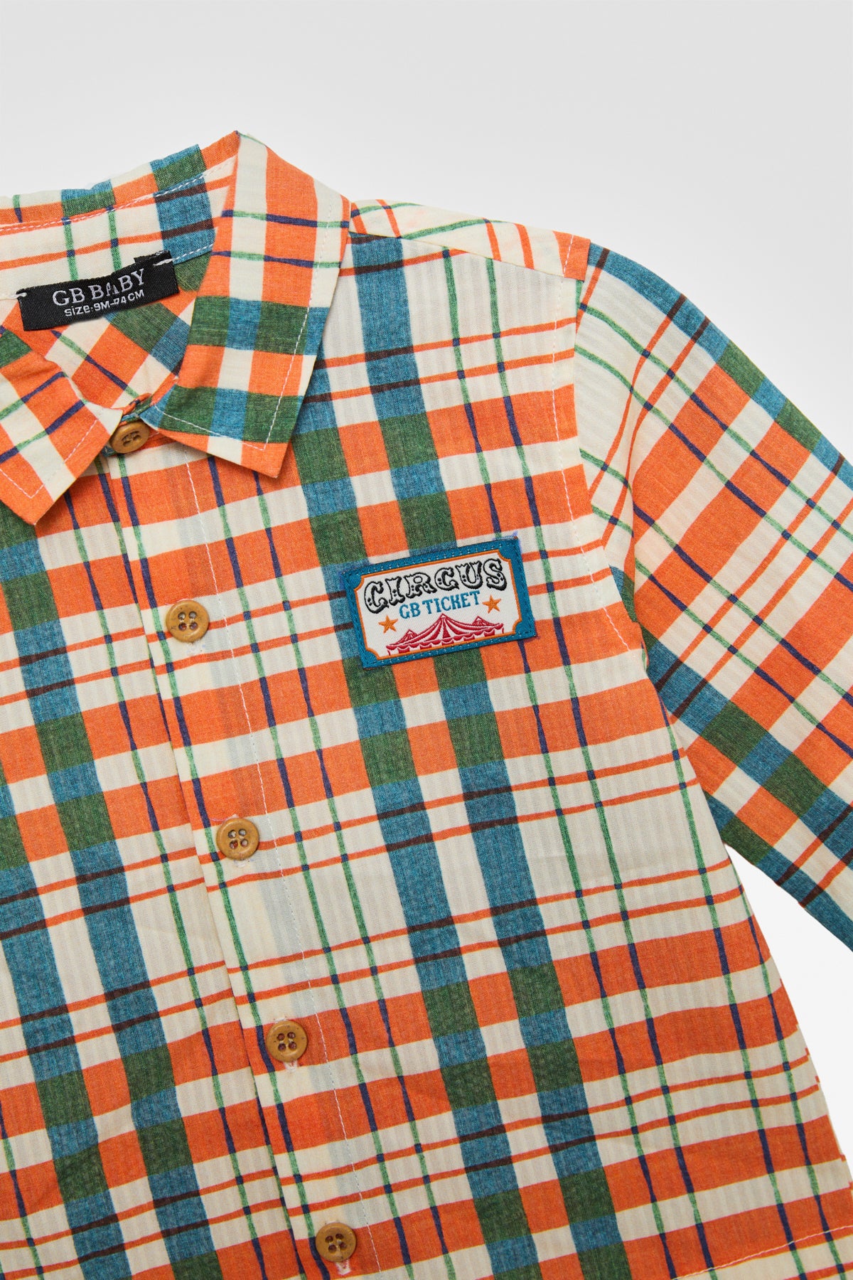 Baby Boy Plaid Shirt