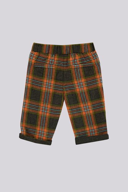 Baby Boy Plaid Trousers