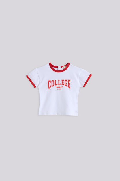 Baby Boy Red Shorts and T-shirt Set