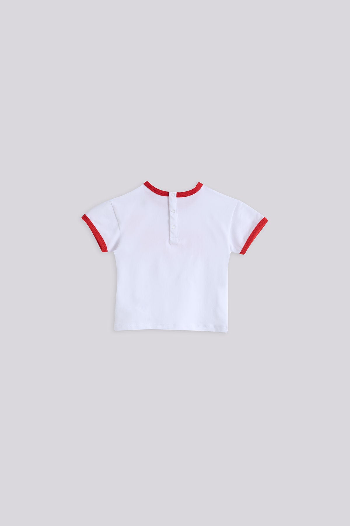 Baby Boy Red Shorts and T-shirt Set