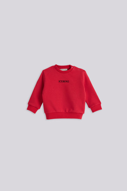 Baby Boy Red Sweatshirt