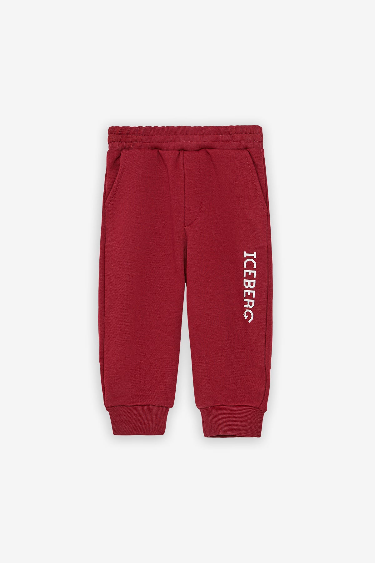 Baby Boy Red Tracksuit Bottom