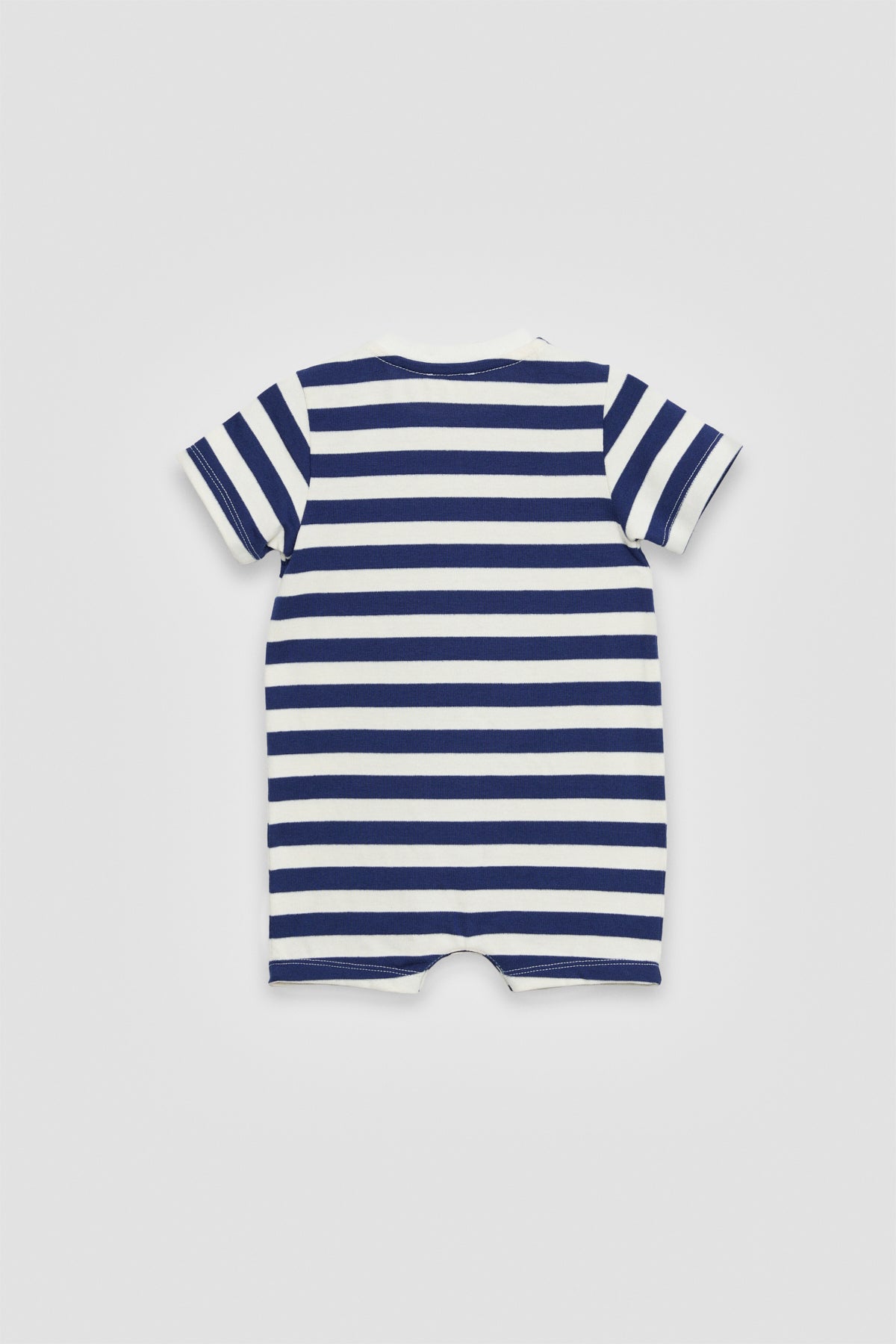 Baby Boy Striped Overall