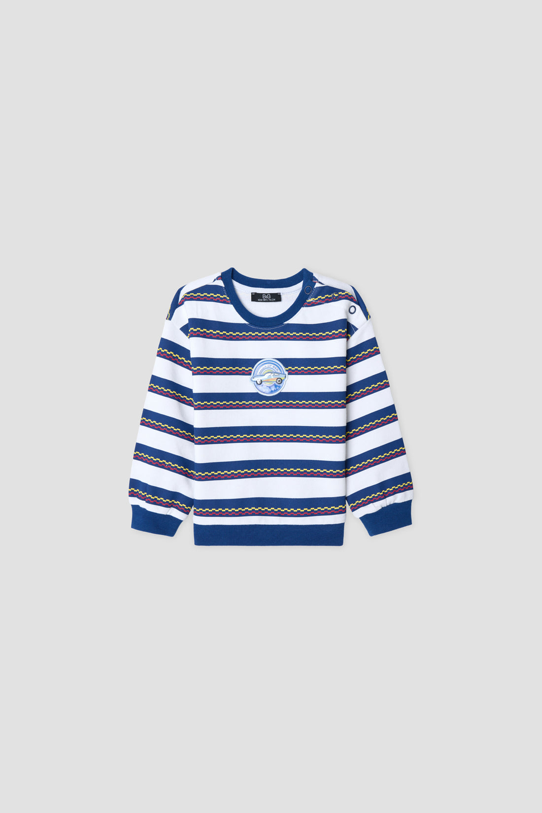 Baby Boy Striped Sweatshirt