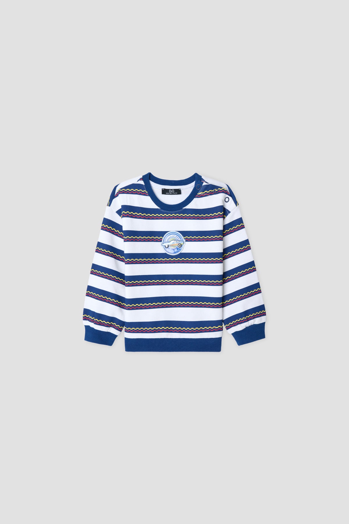 Baby Boy Striped Sweatshirt