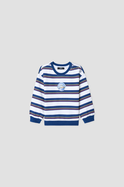 Baby Boy Striped Sweatshirt