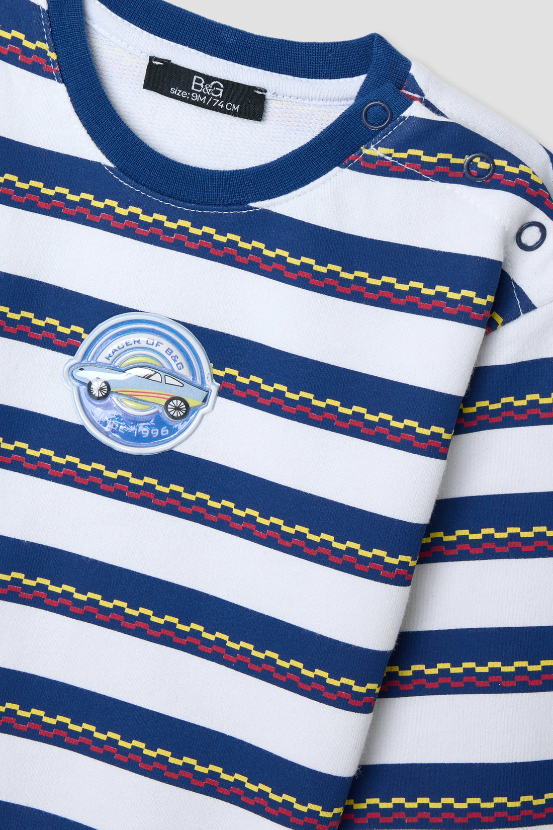 Baby Boy Striped Sweatshirt