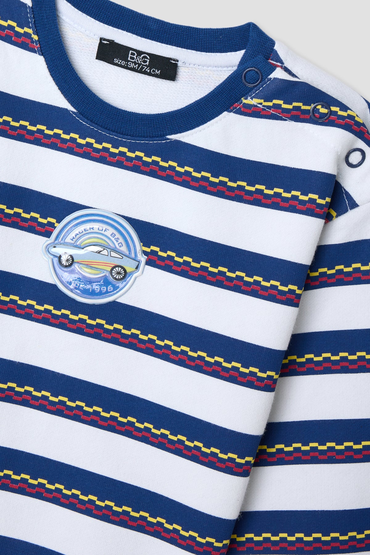 Baby Boy Striped Sweatshirt